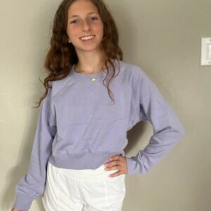 Katie J NYC Dylan Lavender Girls Large Sweatshirt